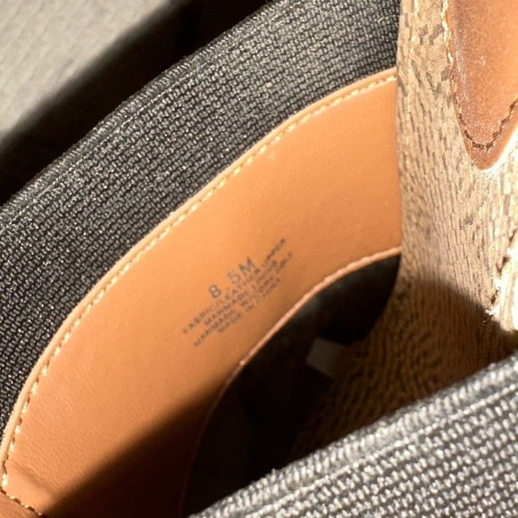 NWOT Alex Marie brown black boho thong block heel sandals 8.5 - Picture 7 of 7